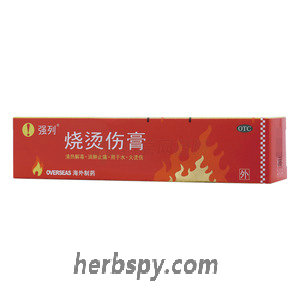 Shao Tang Shang Gao for mild water and fire burns 40g